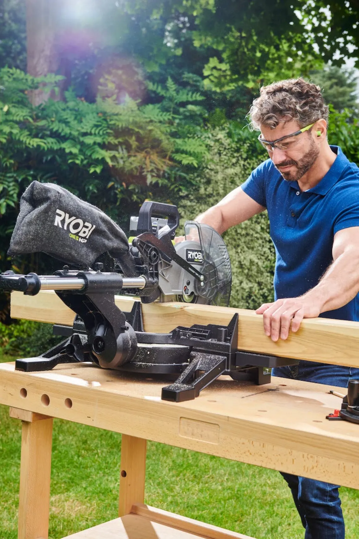 Ryobi RMS18254X-0 batteridrevet kapp- og gjærsag