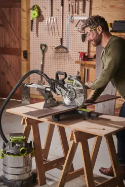 Ryobi RMS18254X-0 batteridrevet kapp- og gjærsag