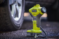 Ryobi R18PI-0 batteridrevet minikompressor