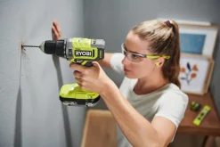 Ryobi slagdrill, 2 batterier RPD18-2C42S