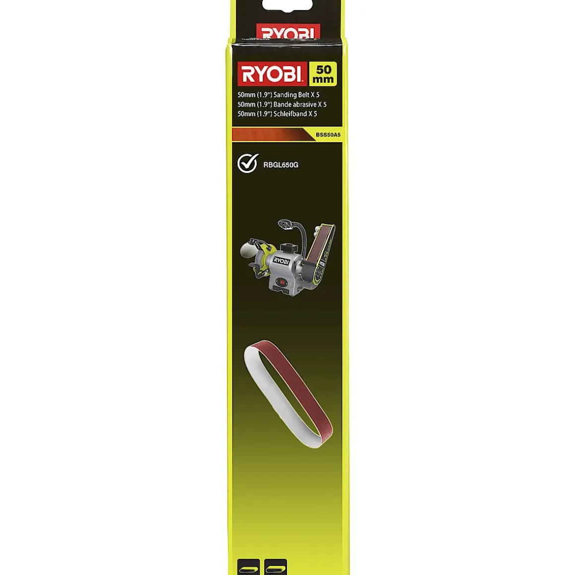 Ryobi slipebånd 50 x 686 mm