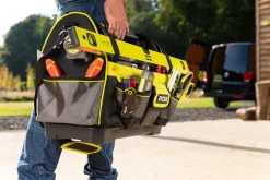 Ryobi verktøyveske RSSLOT1 large, åpen med håndtak 38 liter