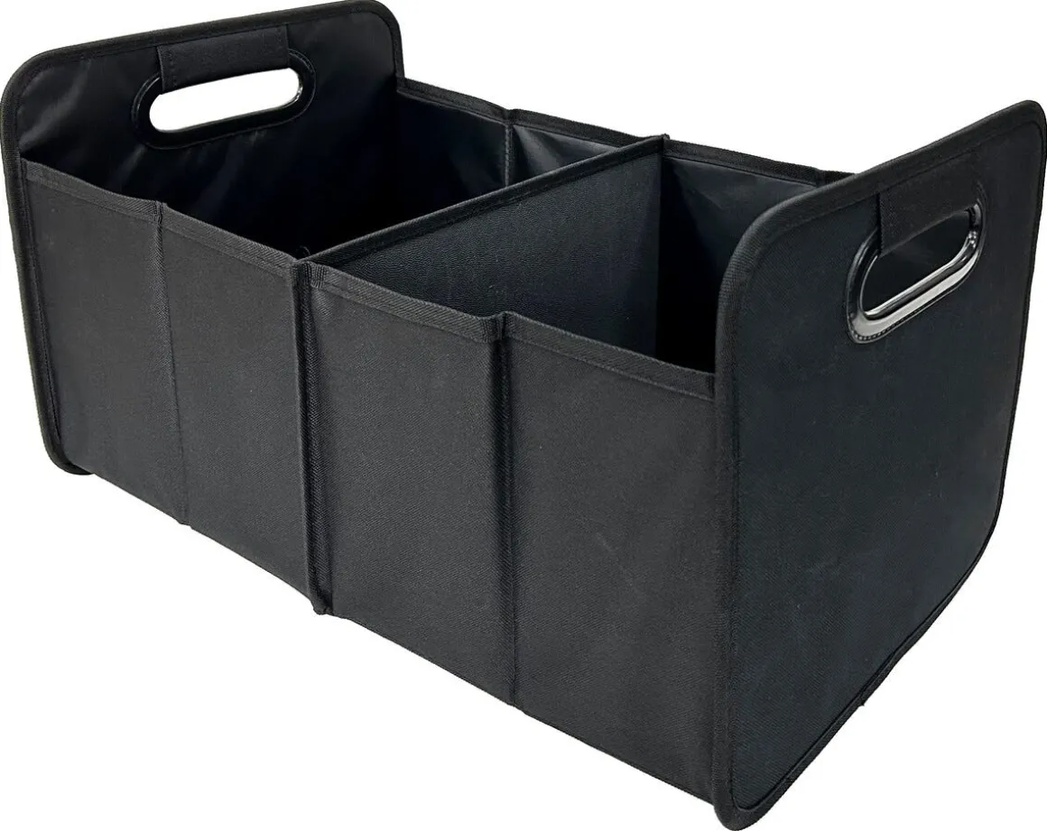 Sammenleggbar bagasjeromsveske bil, 2 rom, 32 liter