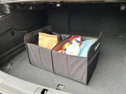 Sammenleggbar bagasjeromsveske bil, 2 rom, 32 liter