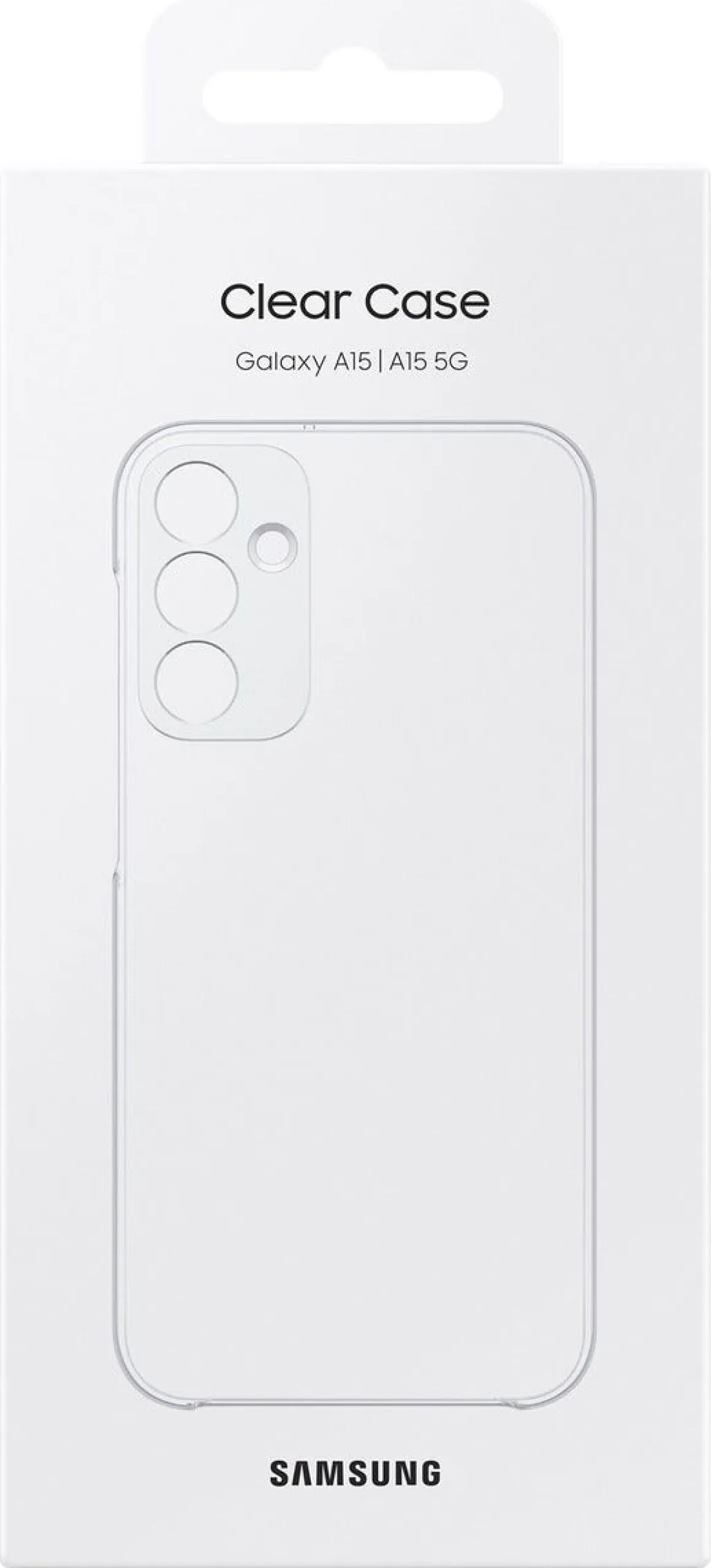 Samsung Clear Case mobildeksel for Galaxy A15