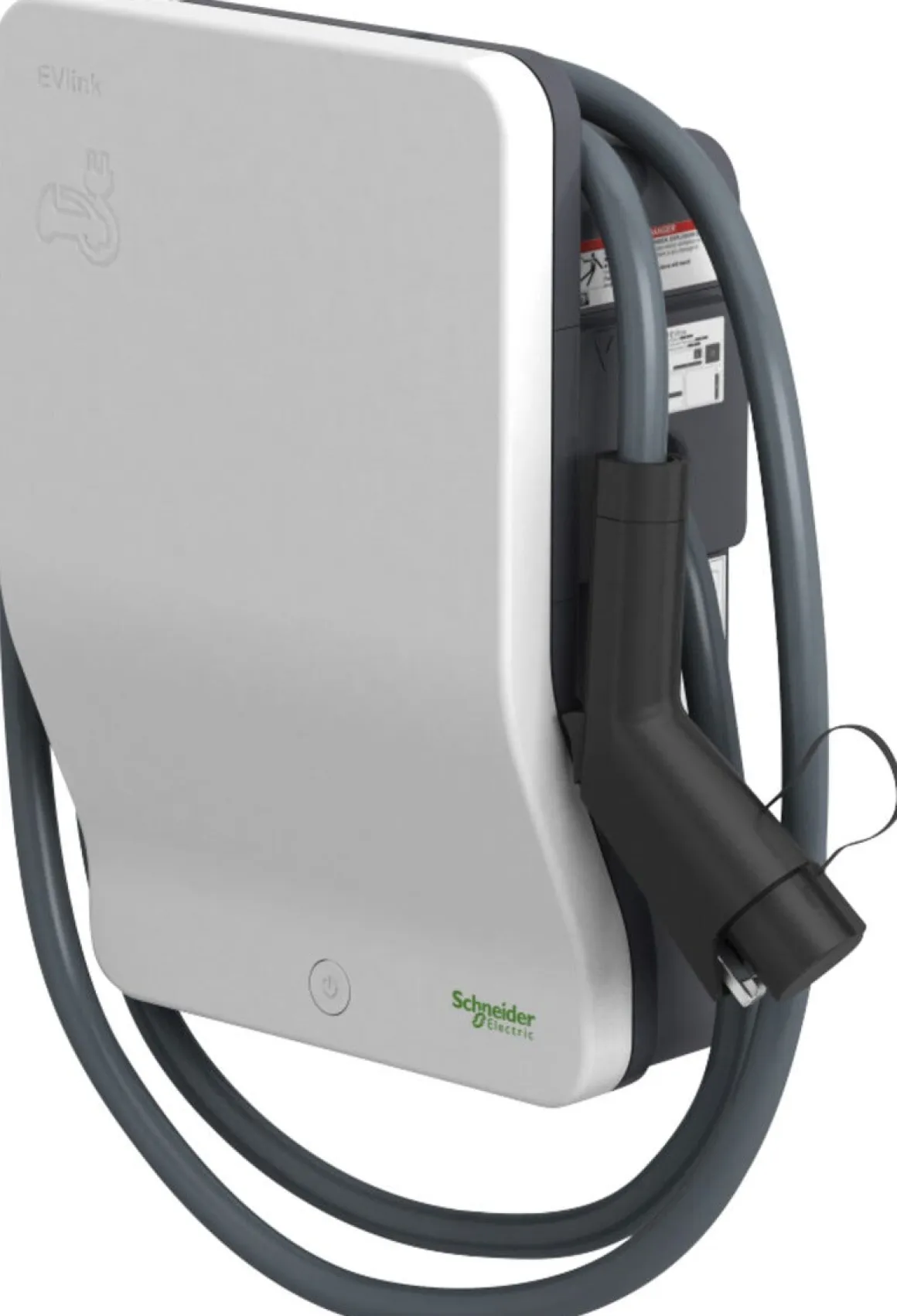 Schneider EVlink Wallbox elbillader, 3,7 kW med fast T2-kabel