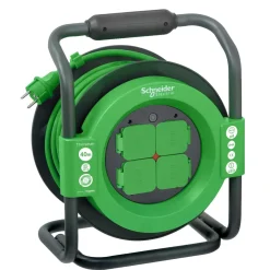Schneider Professional kabeltrommel utendørs, kuldebestandig