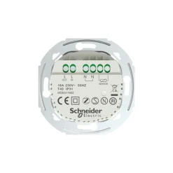 Schneider Renova WDE011682 smart termostat til gulvvarme, svart