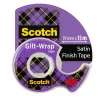 Scotch Giftwrap teipholder med matt teip, 19 mm x 15 m