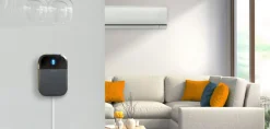 Sensibo Sky fjernkontroll for aircondition, varmepumpe, svart