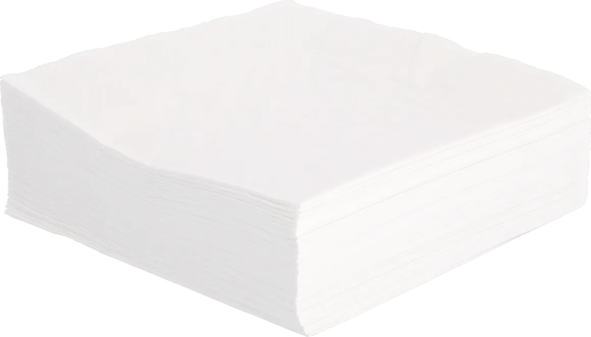 Servietter hvite 40 x 40 cm, 50-pakning