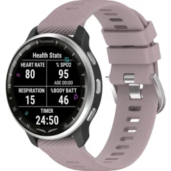 Silikonarmbånd for Garmin Venu 3S, 18 mm