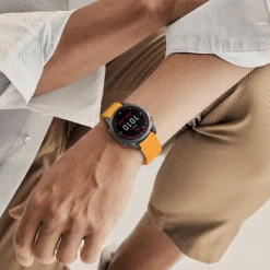 Silikonreim til Garmin aktivitetsklokke Fenix 7, 22 mm