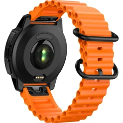 Silikonreim til Garmin aktivitetsklokke Fenix 7X, 26 mm