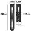 Silikonreim til Garmin Forerunner 255, 22 mm