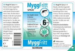 Silverline myggfritt myggspray, 100 ml
