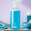 Sini vindusvask sprayflaske og 2 tabs, startsett