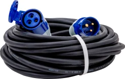 Skjøteledning 230 V, CEE, 16 A, IP44, 15 m, Gelia