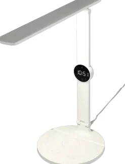 Skrivebordslampe med trådløs Qi-lading