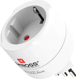 Skross Europe to Switzerland, Italy, Brazil reiseadapter