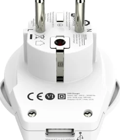 SKROSS World to Europe USB reiseadapter