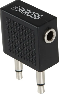 Skross Airplane lyd- og hodetelefonadapter
