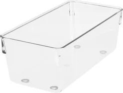 Skuffeinnsats transparent høyde 7,3 cm