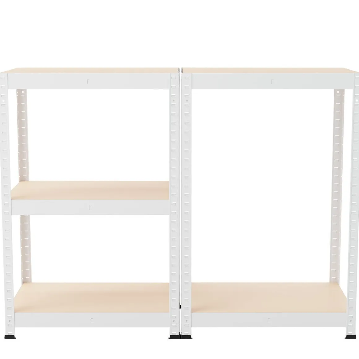 Smal oppbevaringshylle metall, 60x40x180 cm