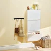 Smalt skoskap, vegghengt i plast, 51,5x16x39 cm
