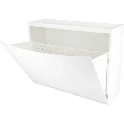Smalt skoskap, vegghengt i plast, 51,5x16x39 cm