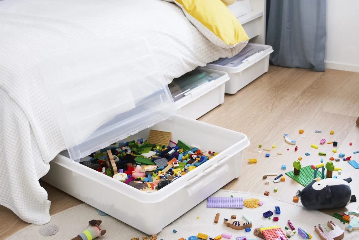SmartStore Bedroller stor sengeskuff med hjul 60 liter