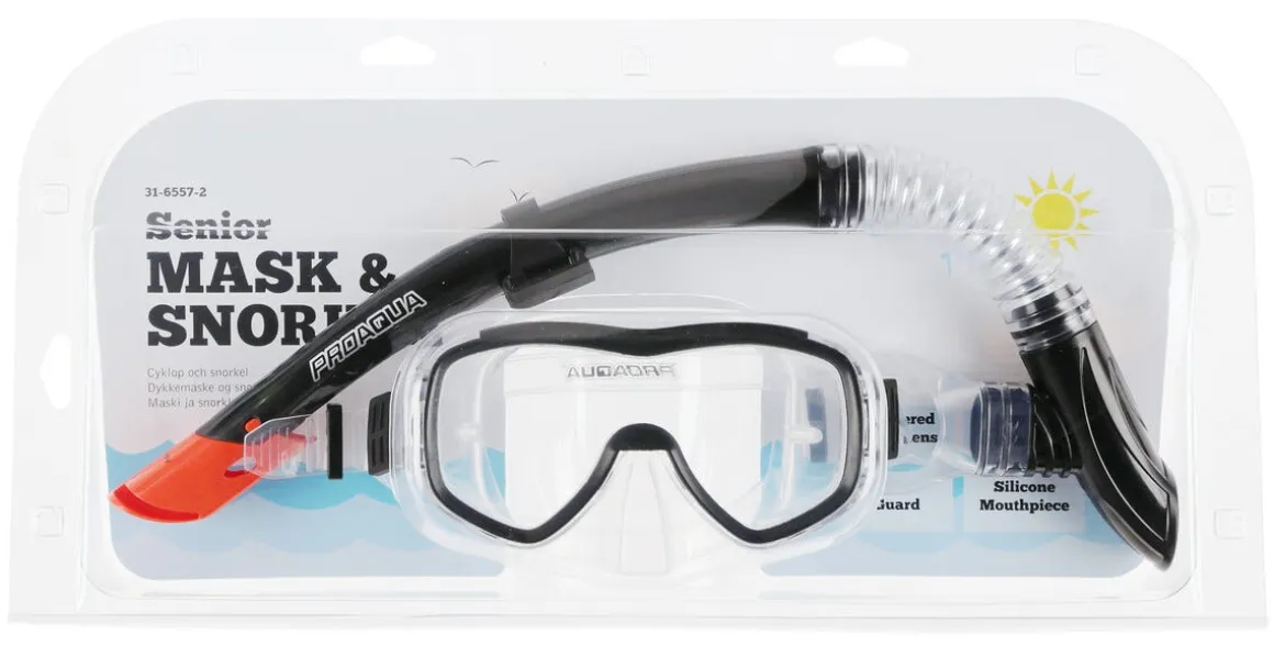 Snorkel og dykkemaske, voksne