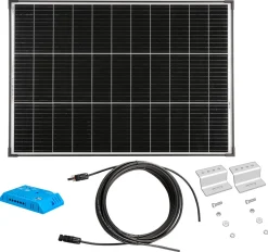Solcellepanel med tilbehør, 120 W