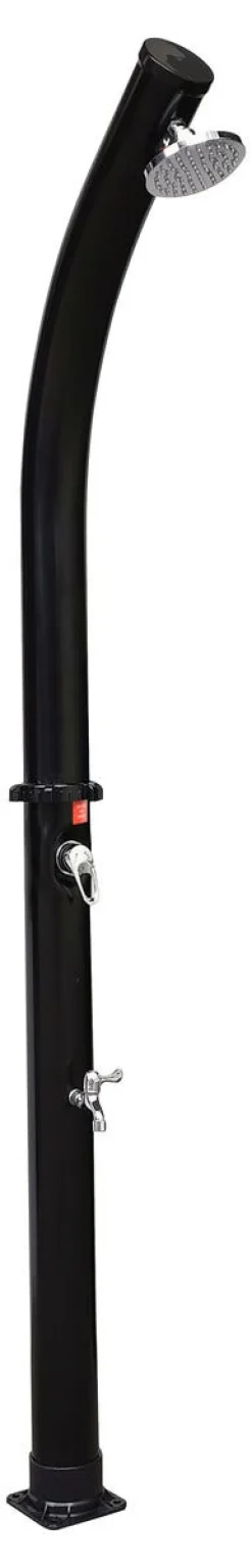 Soloppvarmet utedusj med fotdusj, 20 liter