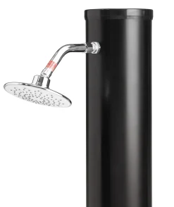 Soloppvarmet utedusj med fotdusj, 35 liter