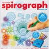 Spirograf-sett barn, tegn geometriske mønstrer, fra 8 år