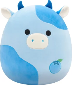 Squishmallow kosedyr Rutanya the Blueberry Cow, 30 cm