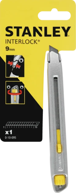 Stanley Interlock brytebladkniv, 9 mm