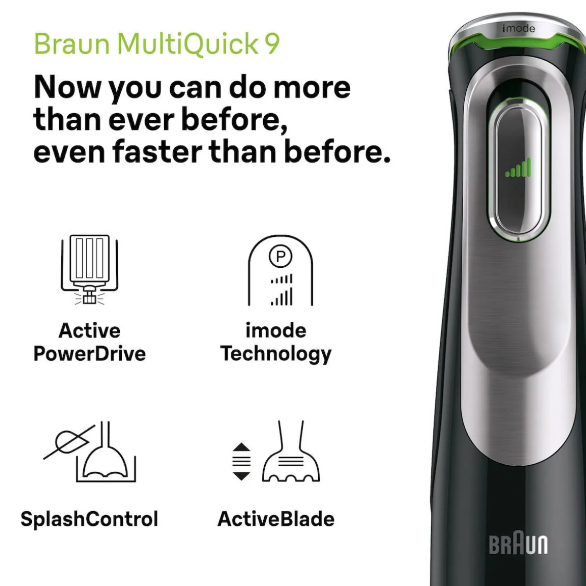 Stavmikser Braun MultiQuick 9 stavmikser, MQ9135XI