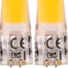 Stiftpære LED G4 12 V 2,8 W, 2-pakning