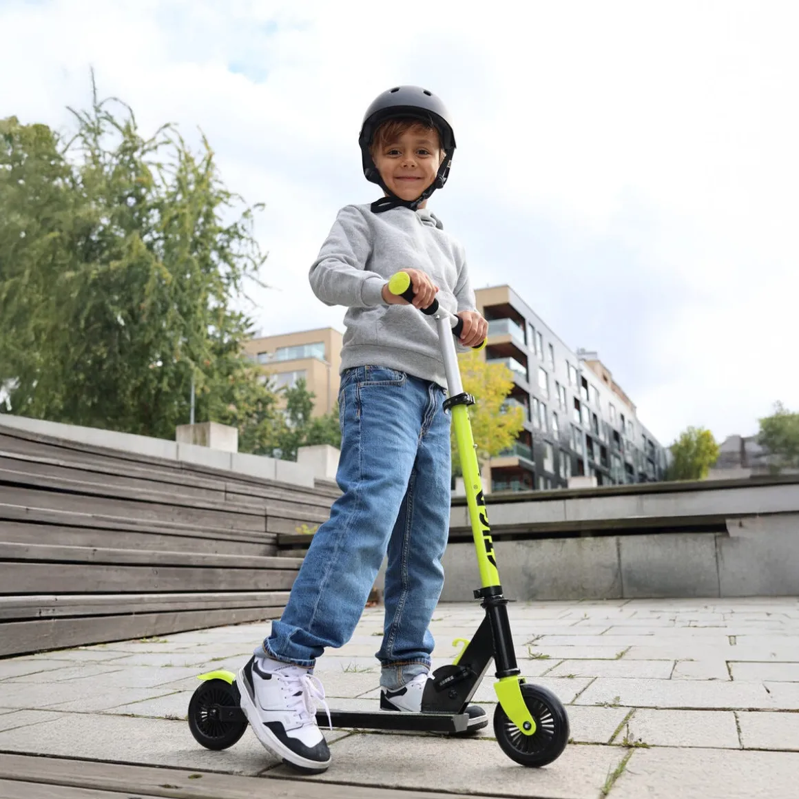 Stiga Comet 120-S sparkesykkel barn, fra 5 år