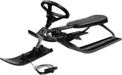 Stiga Iconic Black Snowracer, fra 5 år