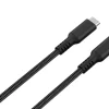 Stoffkledd USB C kabel 3m USB-C til USB-C Clas Ohlson