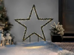 Stor adventsstjerne LED utendørs, 100 cm