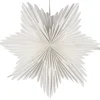 Stor adventsstjerne i papir, 60 cm, Northlight