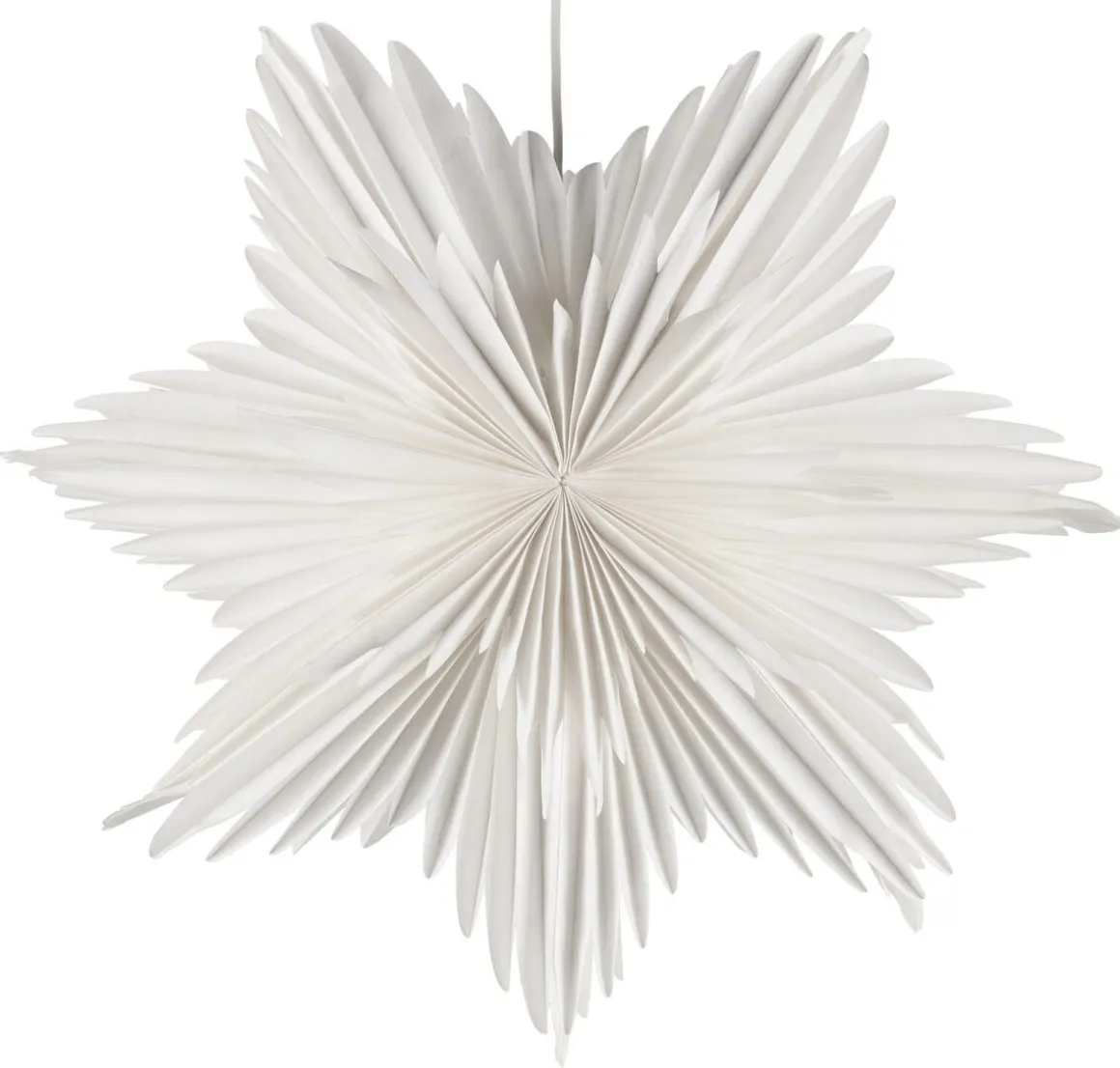 Stor adventsstjerne i papir, 60 cm, Northlight