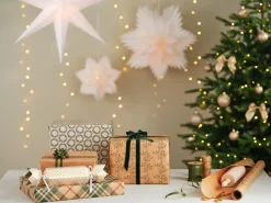 Stor adventsstjerne i papir, 60 cm, Northlight