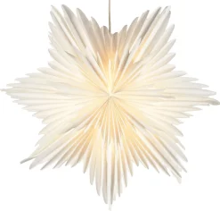 Stor adventsstjerne i papir, 60 cm, Northlight