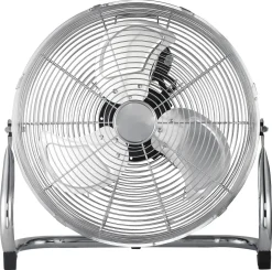 Stor gulvvifte i metall 120 W, 50 cm