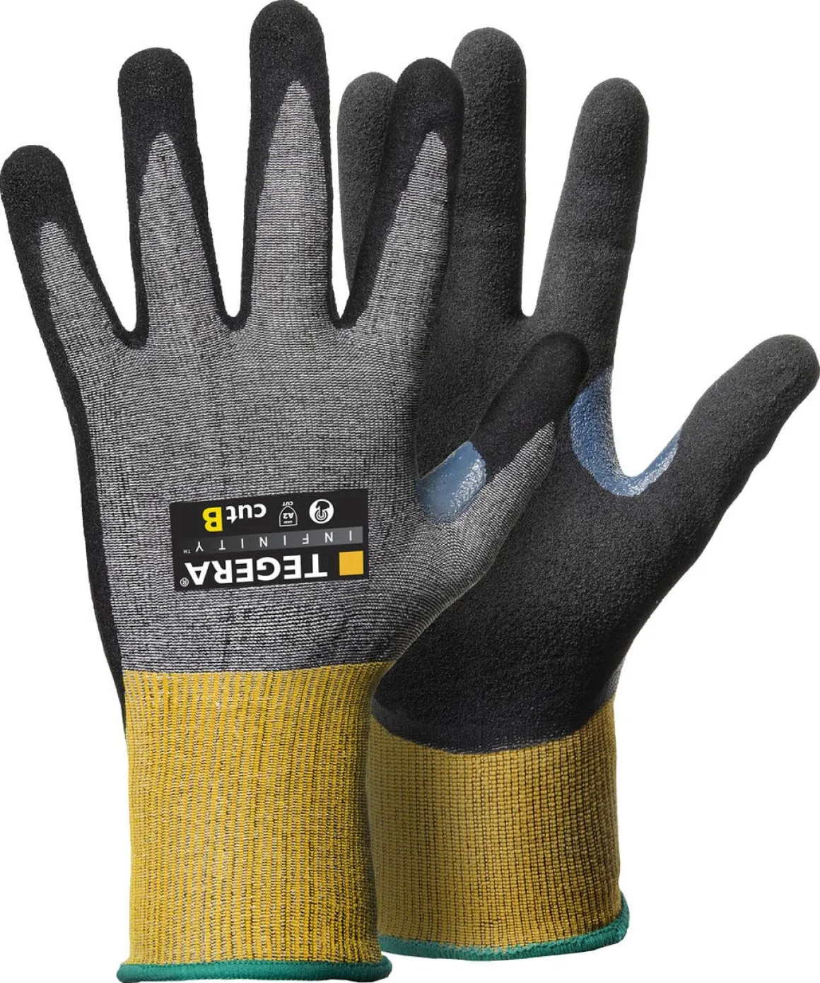 Tegera 8805R kuttsikre vernehansker med varmebeskyttelse, B